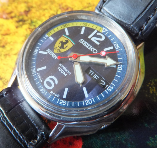Seiko two tone - seiko, blue