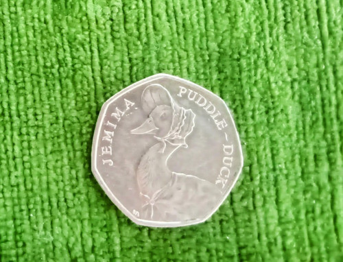 Beatrix potter 50p - beatrix,