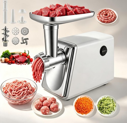Electric meat grinder in 1 - meat, 3-in-1