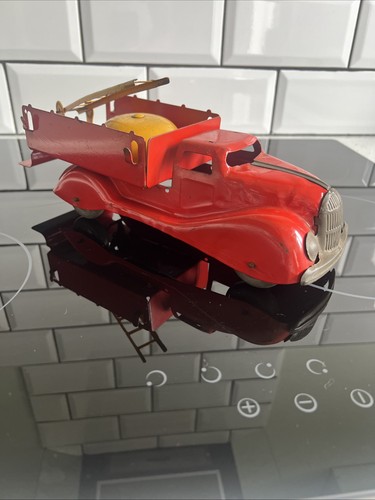 Marx fire truck - marx,