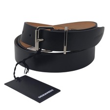 DSQUARED2 Black Leather Hip