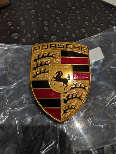 Genuine new porsche crest - genuine,