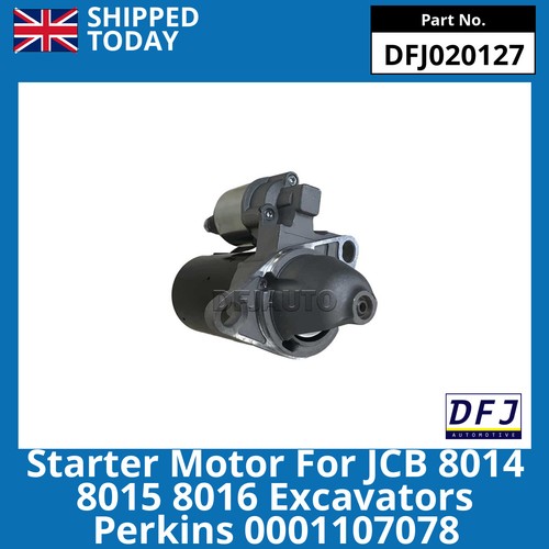 Starter motor for jcb - motor,