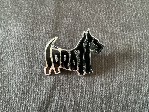 Spratts scottie dog - spratts, brooch