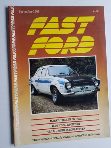 Fast ford magazine - magazine, september