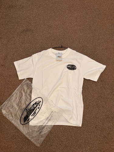 Corteiz white shirt - white, medium
