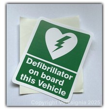Defibrillator on board this