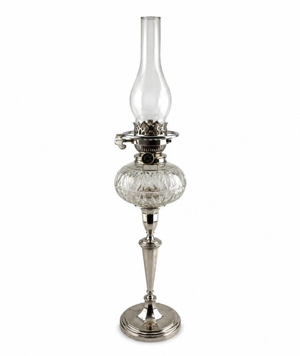 Victorian oil lamp - oil,