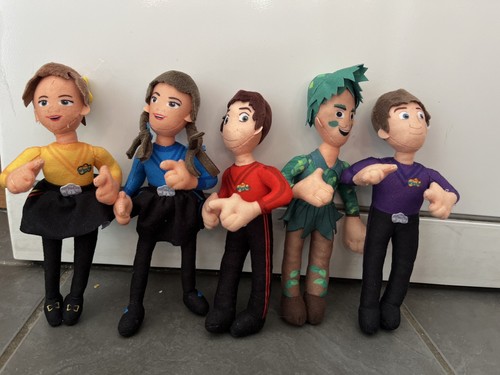 The wiggles soft toys set - soft,