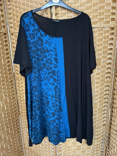 Ladies yours black blue - black,