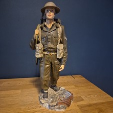SCHWARZ WORCESTERSHIRE (ASHMORE) "THE INVINCIBLE TOMMY" FIGURINE. LTD ED 34/350
