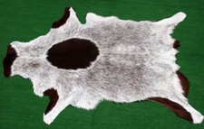 Luxury Goat hide Rug Hair on