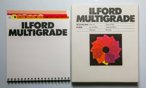 Ilford multigrade filter set - ilford,