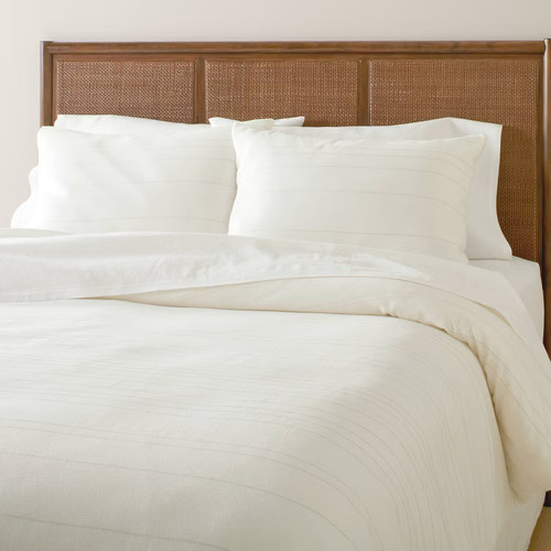 3pc king fine stripe duvet - fine,