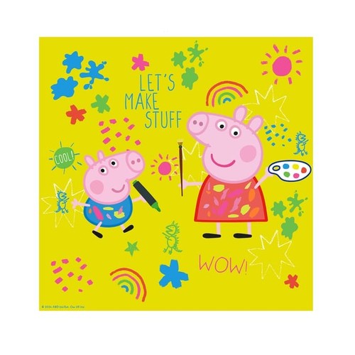 Peppa pig messy mat - play, doh