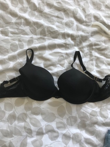Black bra - black,