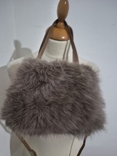 Black Fluffy Crossbody Bag New