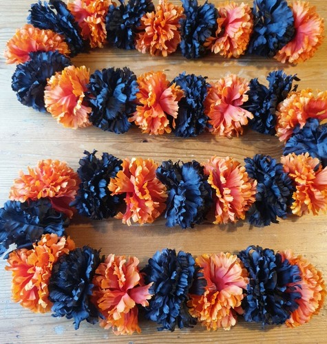 Black orange dashboard - black, &