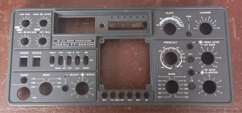 Yaesu 902dm front - front, panel