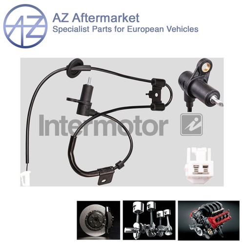 Abs wheel speed - speed, rear