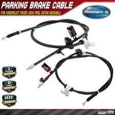 2x Handbrake Cable Rear Side