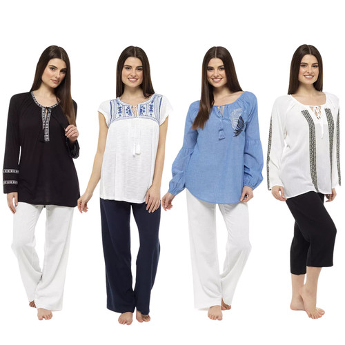 Ladies long short - long, sleeve