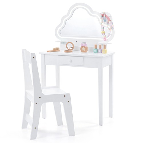Kids vanity table with - kids, lighted