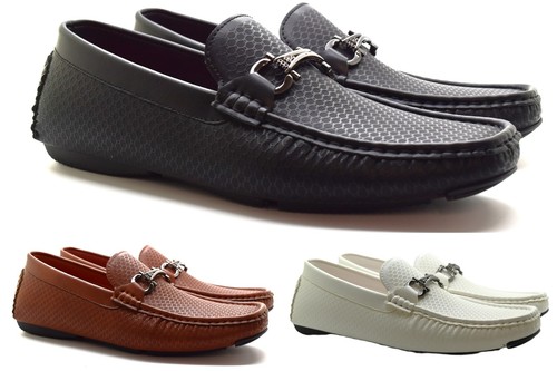 Mens faux leather slip - mens,
