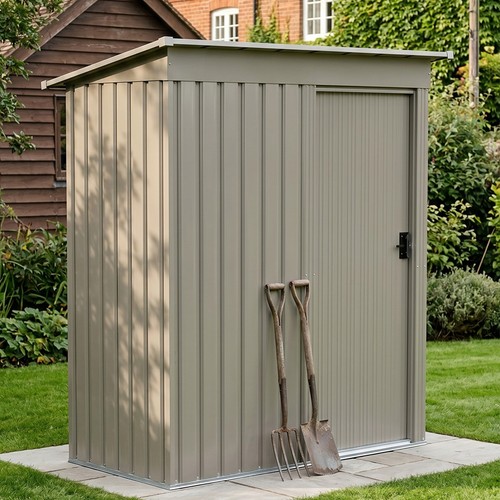 5ft metal shed garden - 3,