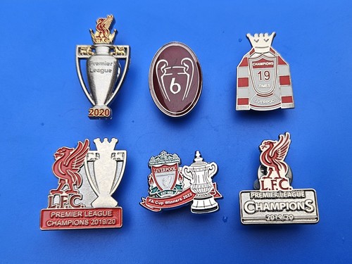 Liverpool pin badges - 6,