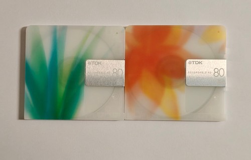 Tdk flower minidiscs - flower,