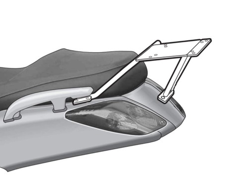 Shad top box rack rear - rack,
