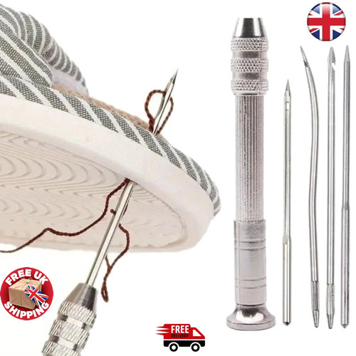 Leather sewing awl kit - kit, handle