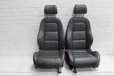 Audi TT 8N Mk1 Roadster Pair Feather Grey Leather Heated Seats 8N0881805AG