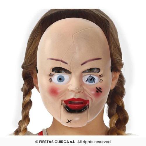 Terror doll mask girls scary - doll,
