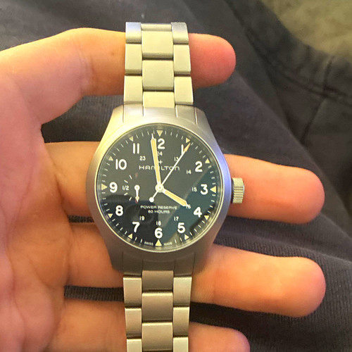 Hamilton khaki field auto 42mm - hamilton,