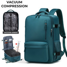 Vacuum compression backpack
