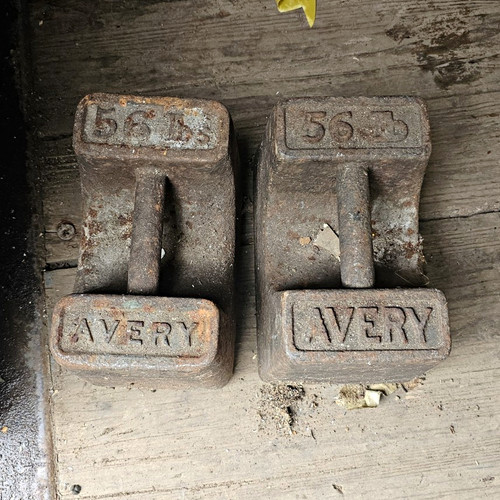 Avery cast iron scale weights - avery,
