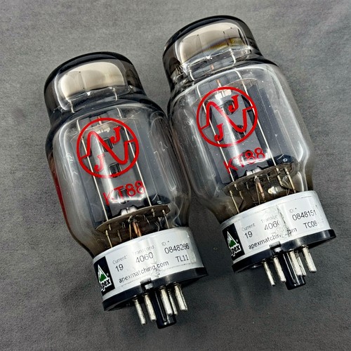 Matched pair kt88 - matched, jj