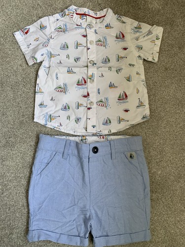 Jasper conran boat shirt - boat, blue