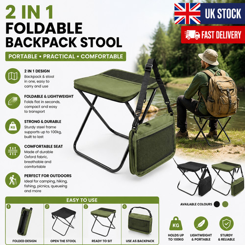 Portable folding stool - folding, chair