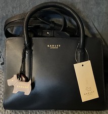 RADLEY Handbag navy Leather
