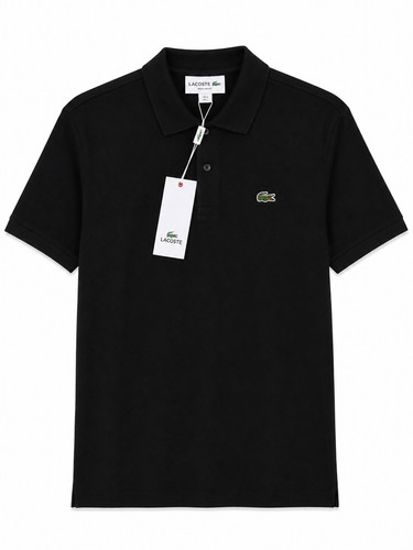 Lacoste men black polo - lacoste,