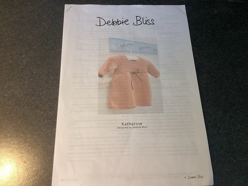 Debbie bliss babies dress - debbie,