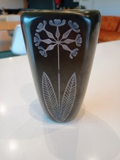 MCM Gustavsberg Facett Flower Vase Sven Jonson Design Sweden 1960s 12.5cm high
