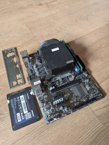 Msi h110m pro - msi, i7