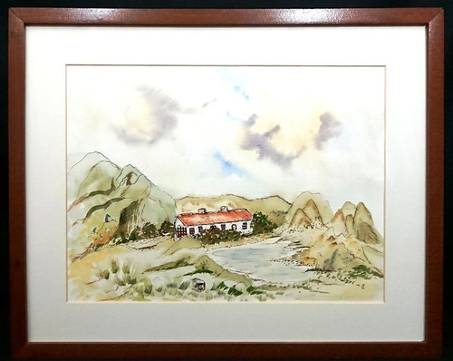 Original irish art - original, watercolour