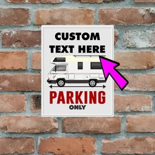 Custom Man Cave Metal Parking