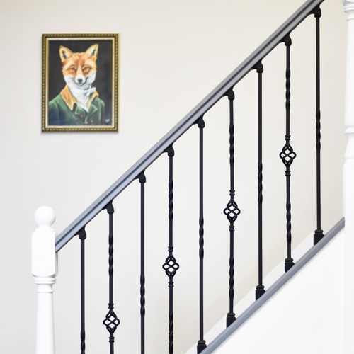 Set two metal - of, stair