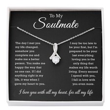 To My Soulmate Necklace, Gift